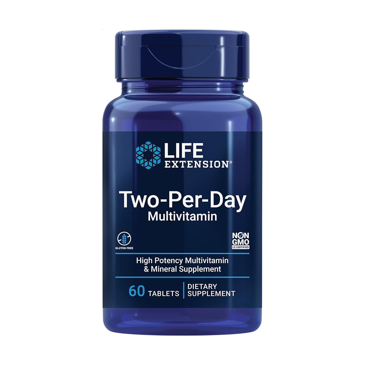 Мультивітаміни Life Extension Two-Per-Day Tablets Двічі на день, 60 таблеток
